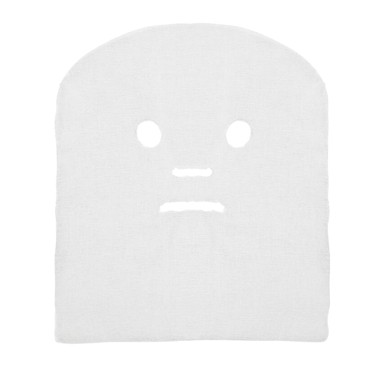 Face Mask Skincare - Hautpflege Gesichtsmaske Gaze-Blatt Weiße Baumwollpads Tragbare