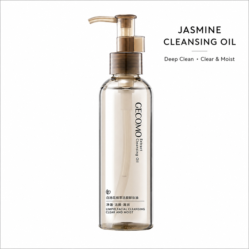 Cleanser Face - Jasmin-Reinigungsöl Make-up-Entferner Tiefenreinigung Wasserfester Make-up-Gesichtsreiniger Sanfte