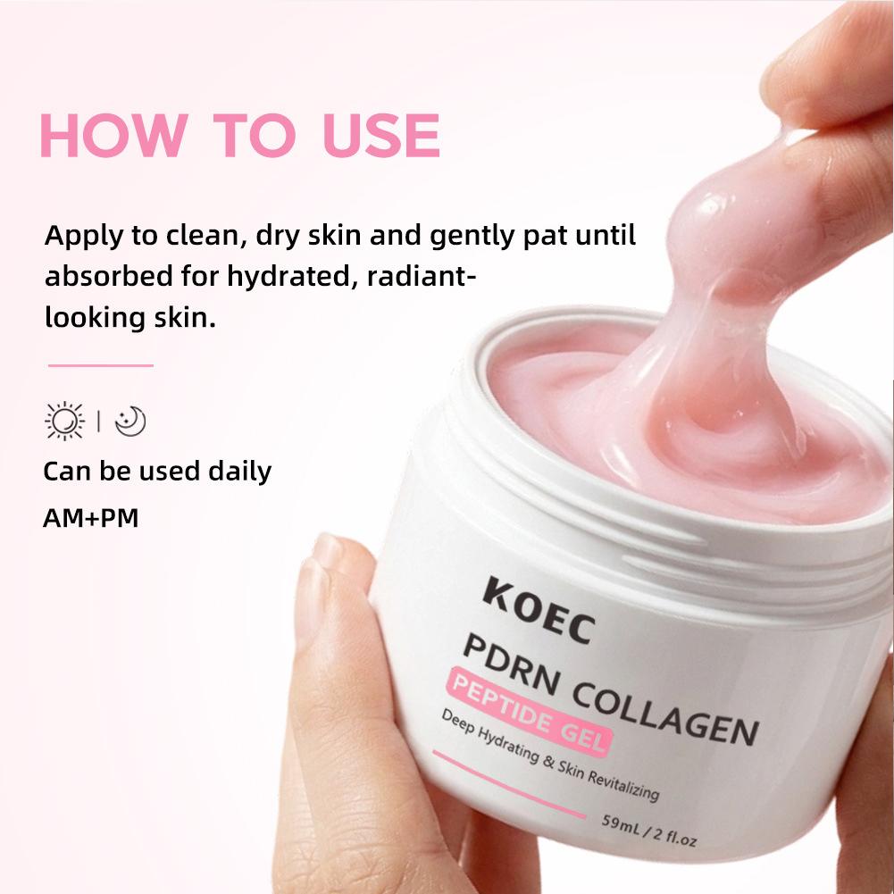 Skincare Glowing - KOEC Feuchtigkeitsspendendes Gesichtsgel Tiefenhydratation Revitalisierendes Gesichtspflegegel