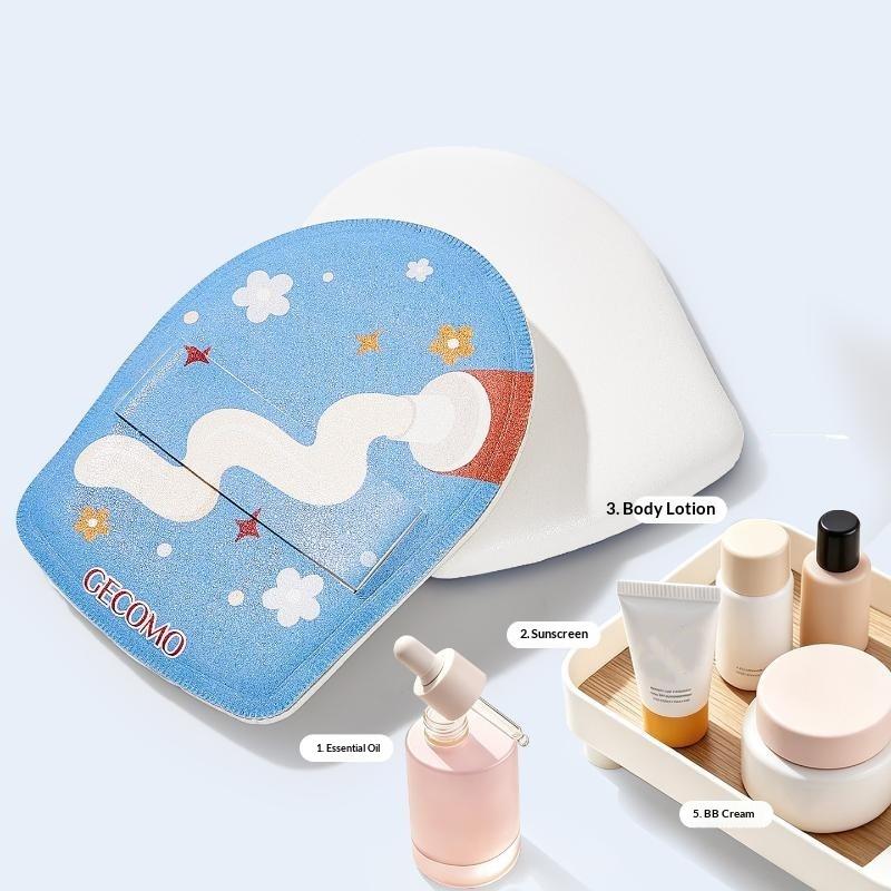 Body Lotion - Extra Großer Weicher Leder-Oberflächen-Sonnenschutz-Applikator Puff Lotion