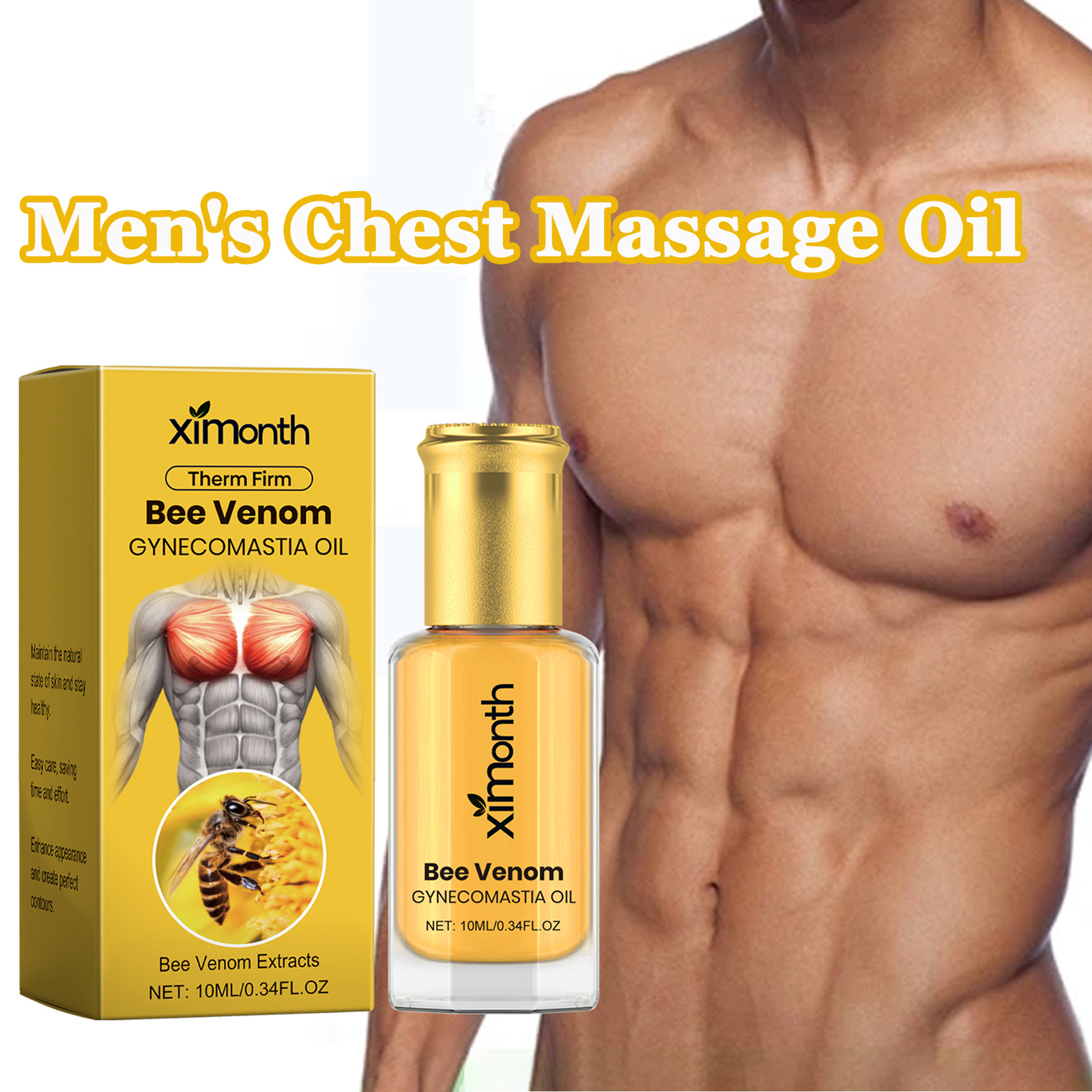 Bee Venom Brustmassageöl für M – Skincare China Bewertung und Preis