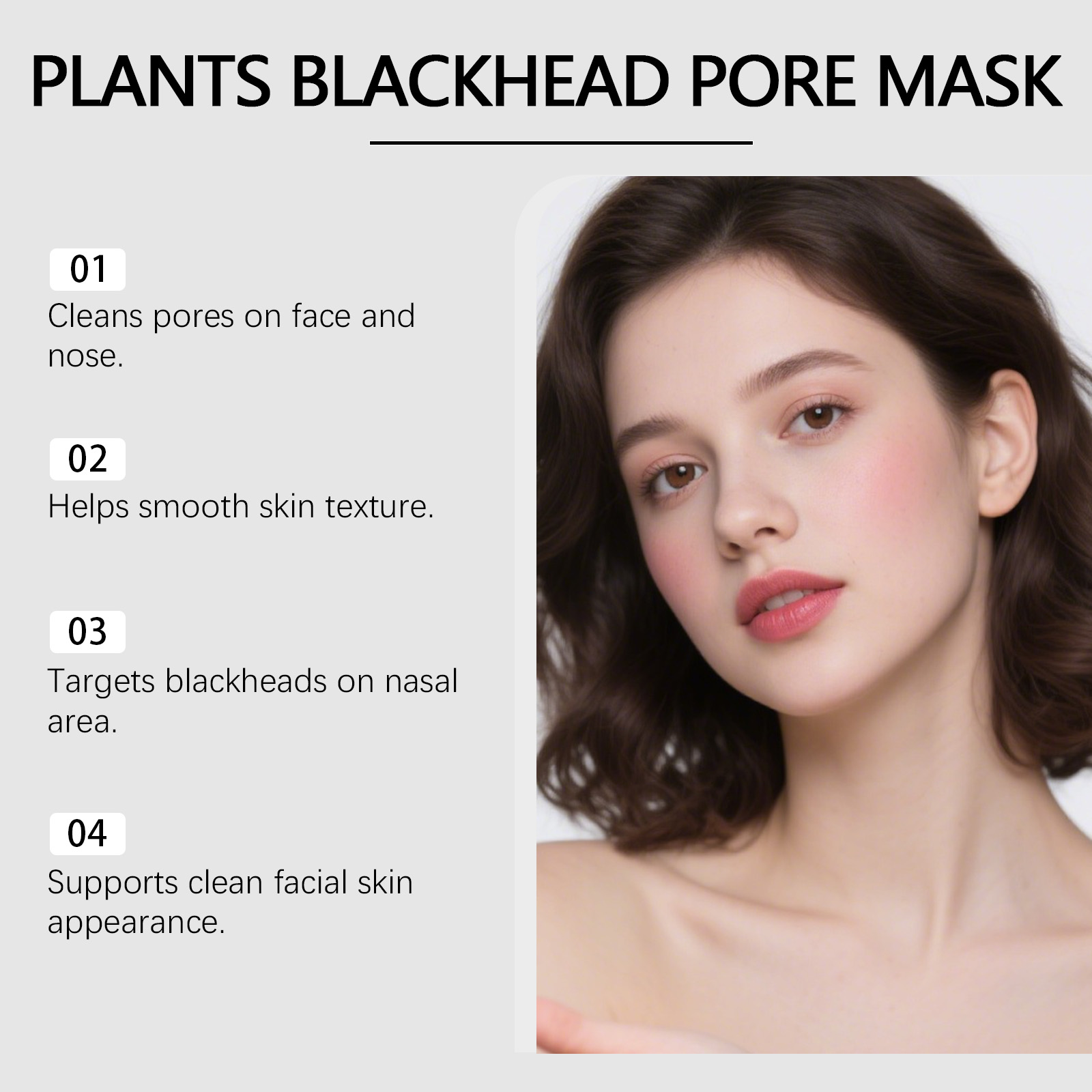 Bambuskohle-Mitesser-Maske zum – Face Mask Skincare Bewertung und Preis