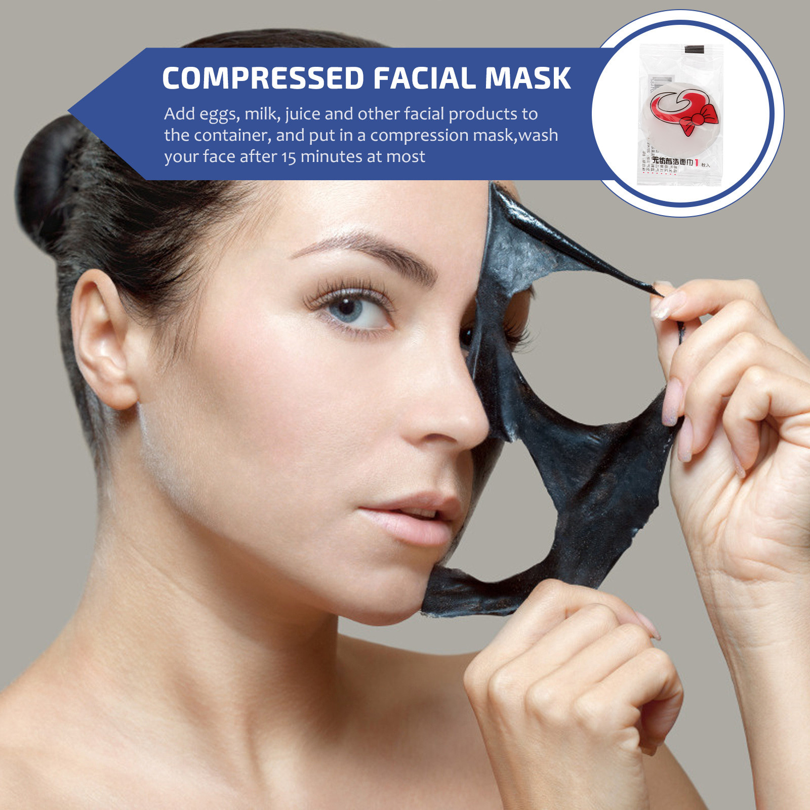 100 Stück Komprimierte Gesicht – Face Mask Skincare Bewertung und Preis