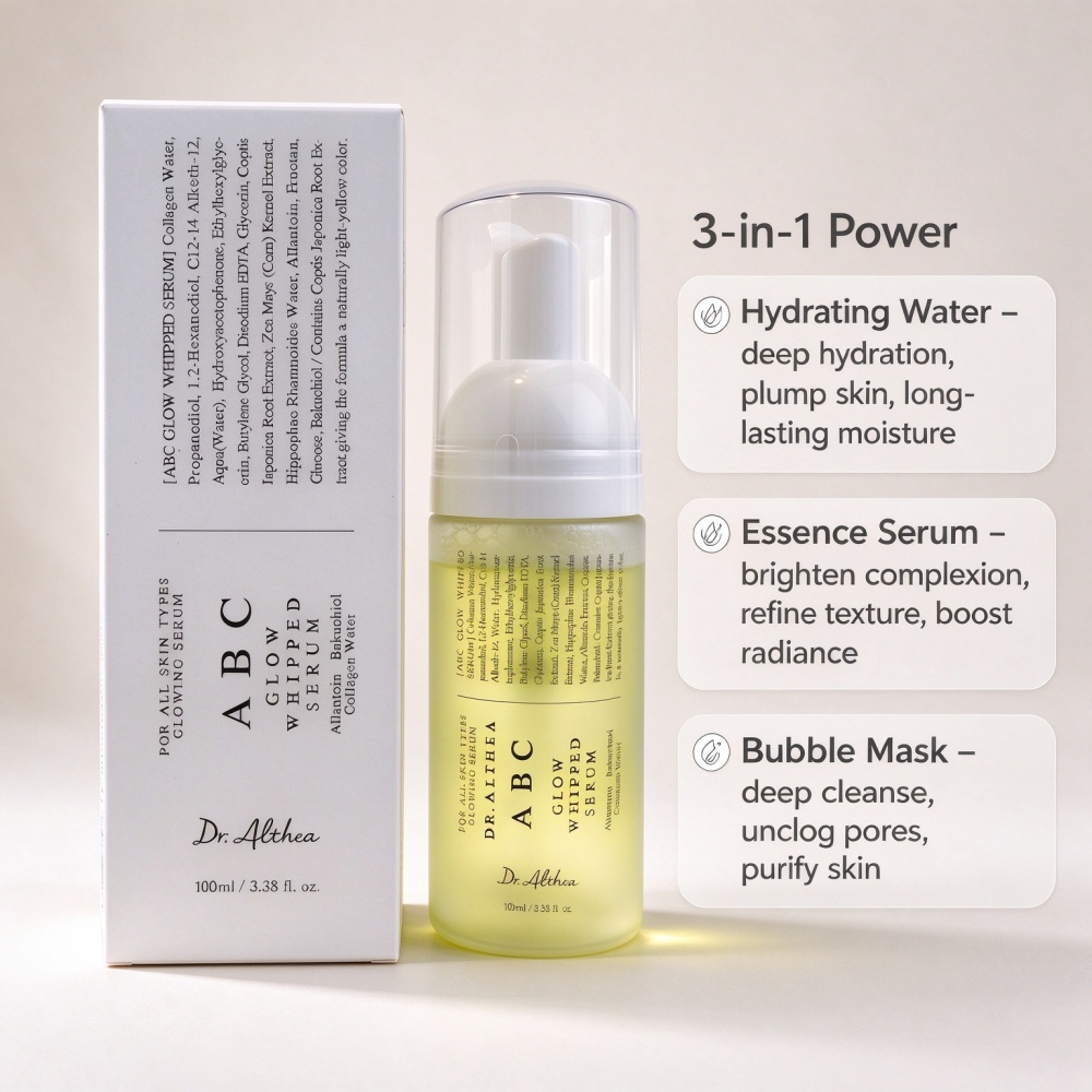 Dr.Althea ABC Glow Whipped Ser – Skincare Glowing Bewertung und Preis